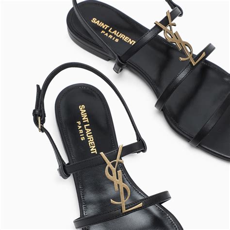 cassandra flat sandals ysl